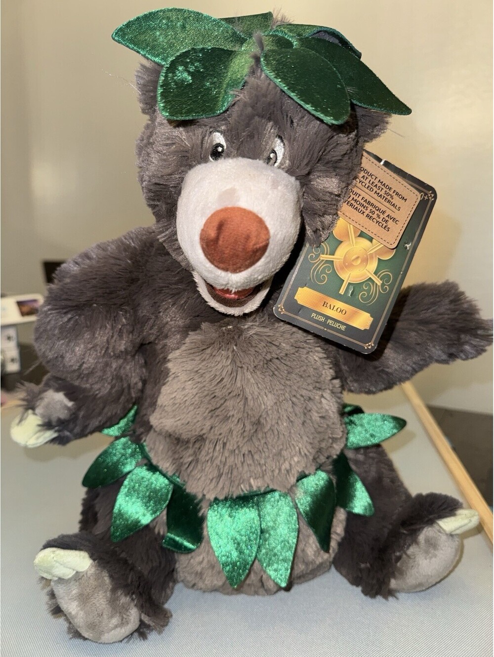 Disney Parks The Vault Collection The Jungle Book Baloo Bear Plush Toy New 2026
